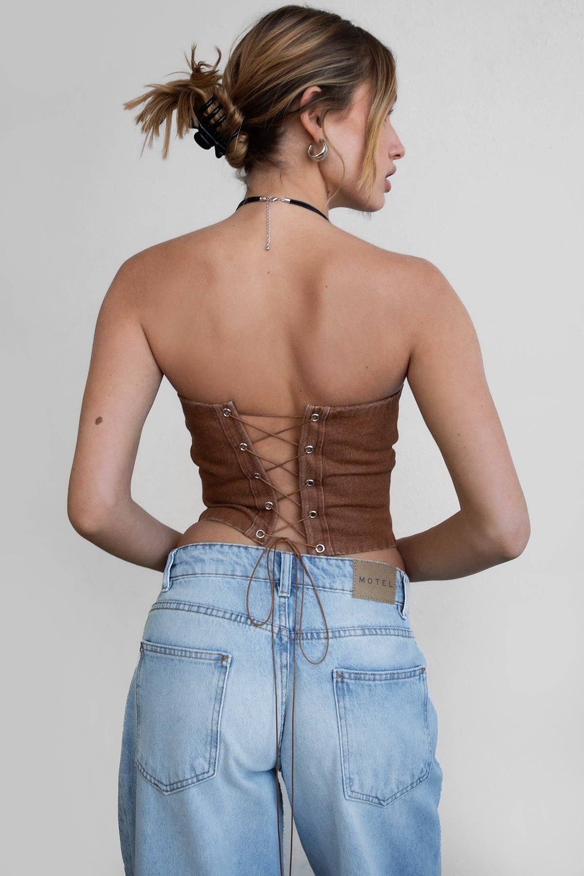 Cowgirl Denim Corset