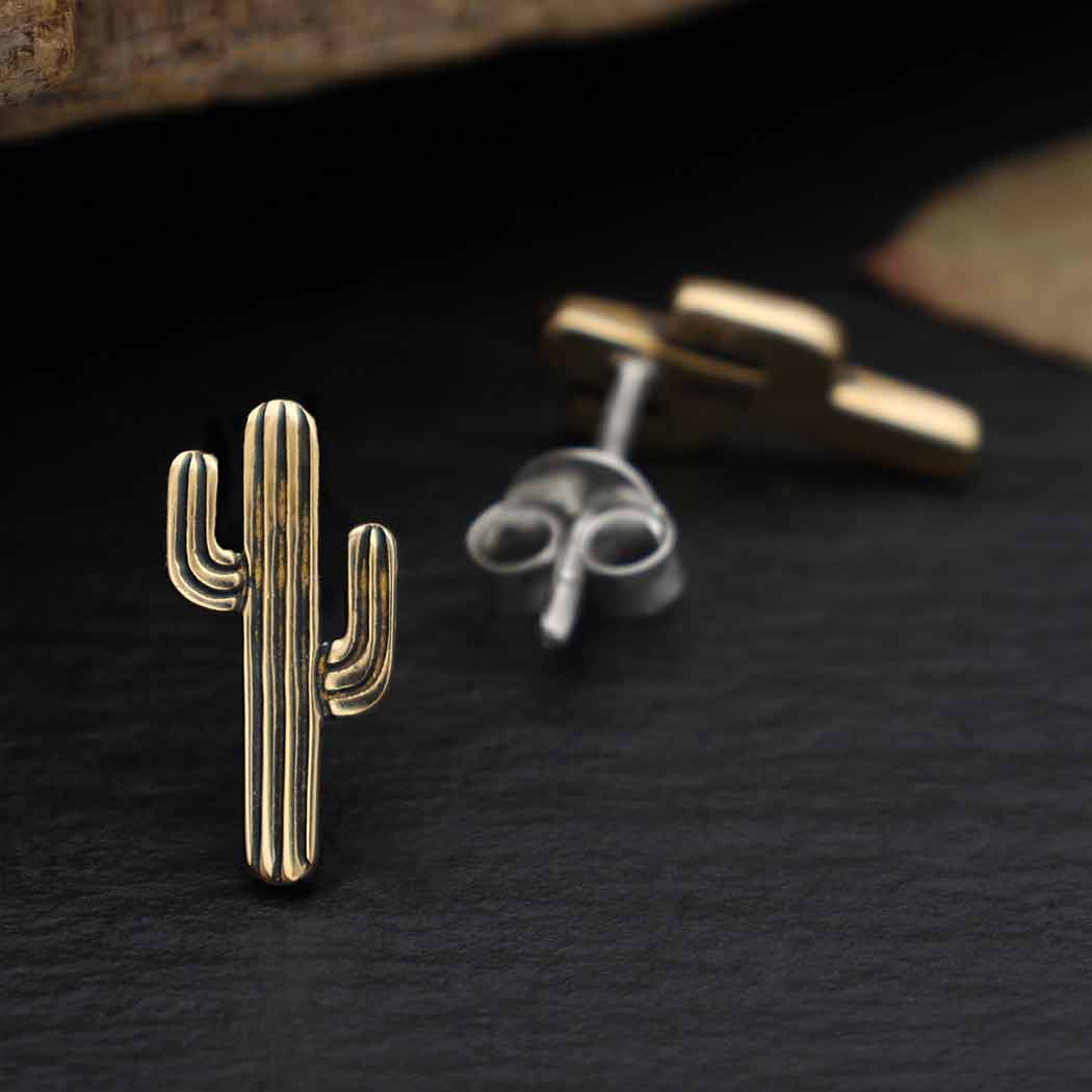 Cactus Post Earrings