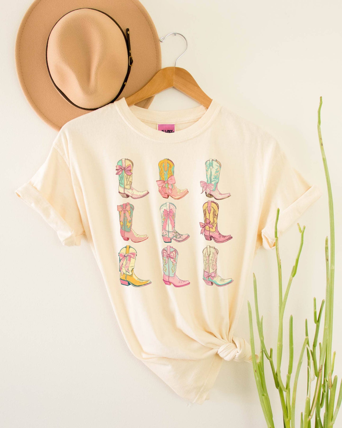 Cowgirly Boots Graphic Tee