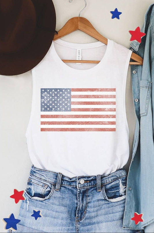 "American Spirit" Vintage Style Tank