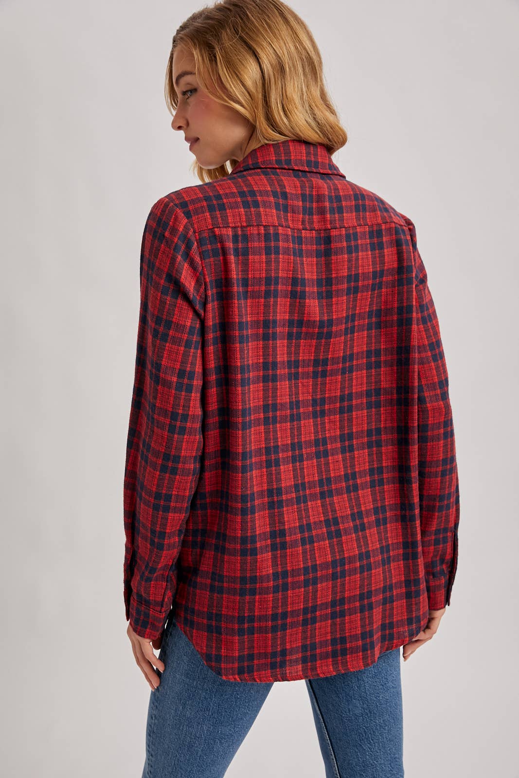 Button Down Plaid Shirt