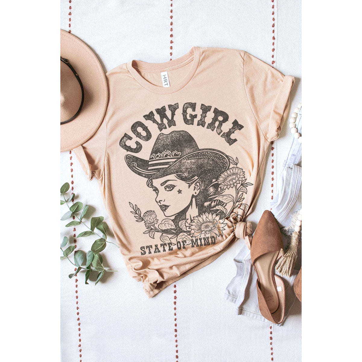 Cowgirl Short Sleeve Graphic Tee